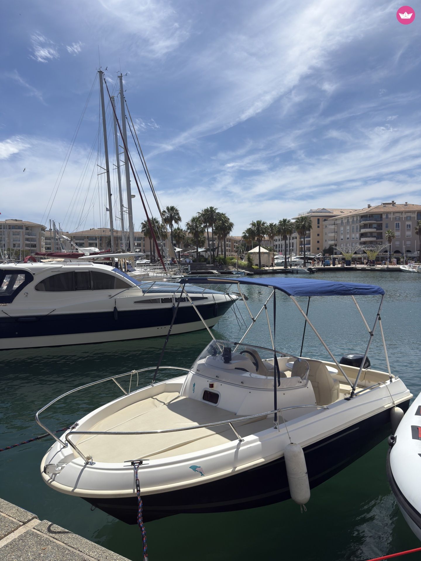 Bateau à moteur Jeanneau Cap Camarat 555 WA 90cv 3