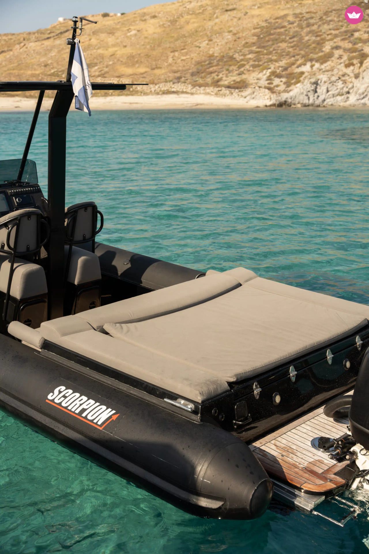Semi-rigide Scorpion 28 350cv 5