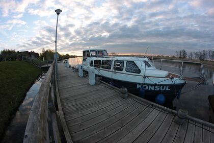 River Cruiser 39 - czarter barki na Pętli Żuławskiej i Kanale Elbląskim