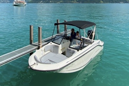 Alquiler Lancha Bayliner Element M17 Lago de los Cuatro Cantones