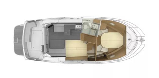 Motor Yacht Beneteau Antares 11 Boat design plan