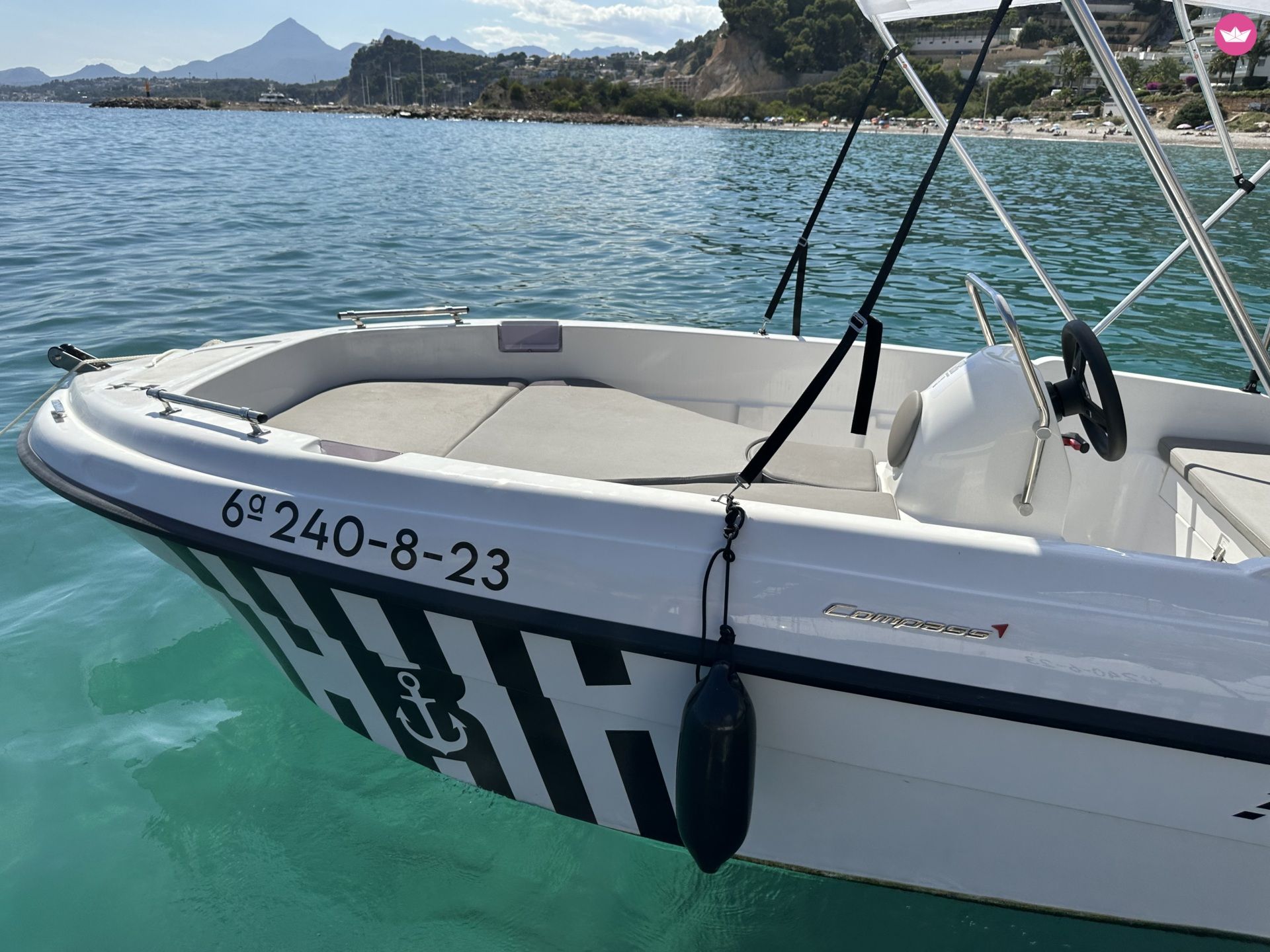 Bateau sans permis Compass 135SD 15cv 4