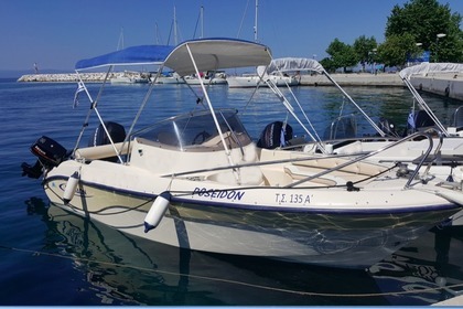 Rental Motorboat POSEIDON Blue Water Skopelos