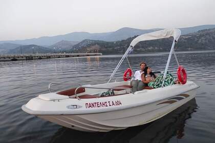 Rental Boat without license  Compass Electric Boat Kefalonia