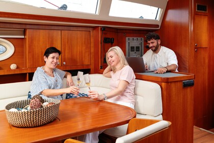 Multi Day Skippered Cruises on TREATON (Elan 514 Impr., 53 ft., A/C)