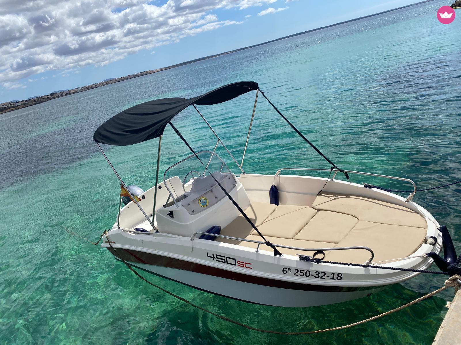 Bateau sans permis Remus 450 15cv 4