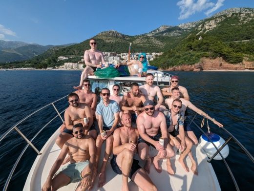 Budva Motorboat Motorboat Tranquility Kotor Local model 375hp alt tag text