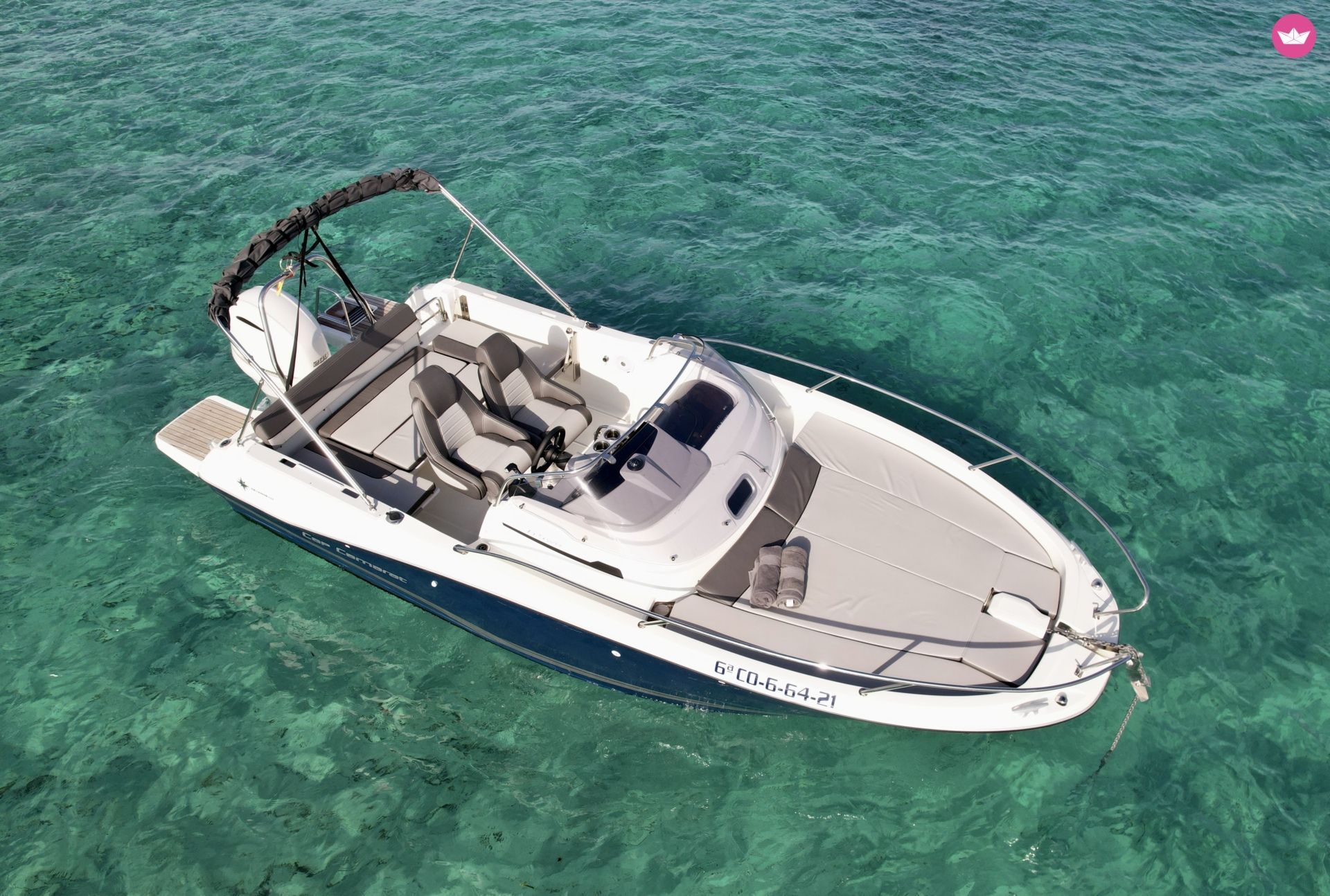 Bateau à moteur Jeanneau Cap Camarat 6.5 Wa 200cv 4