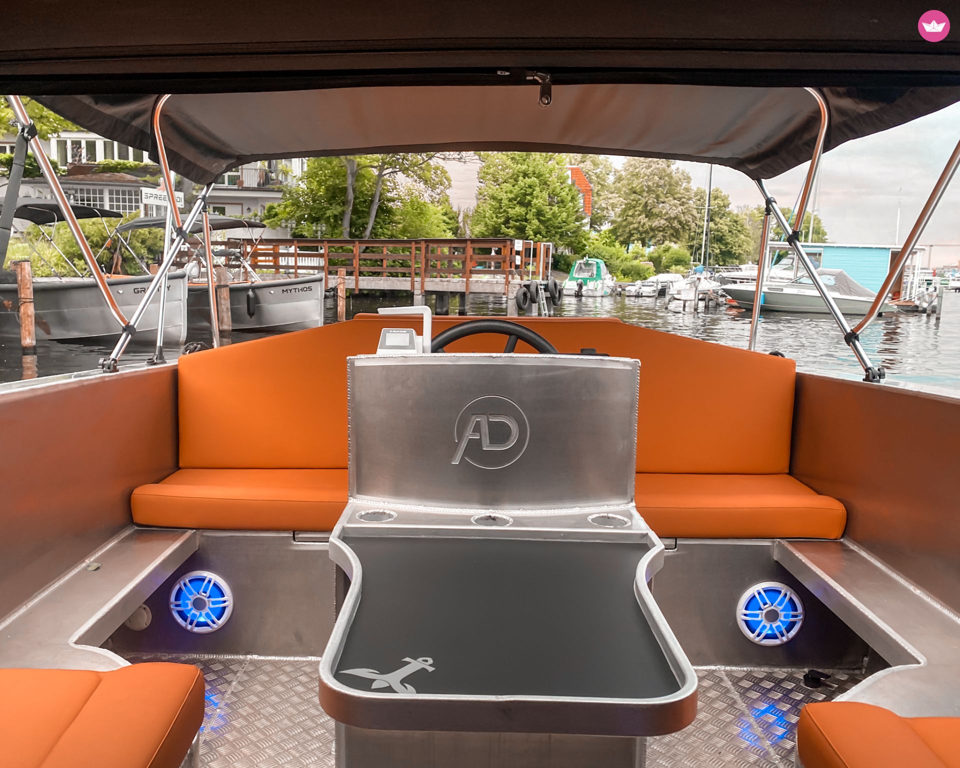 Bateau à moteur Elektroboot Tender 8cv 5