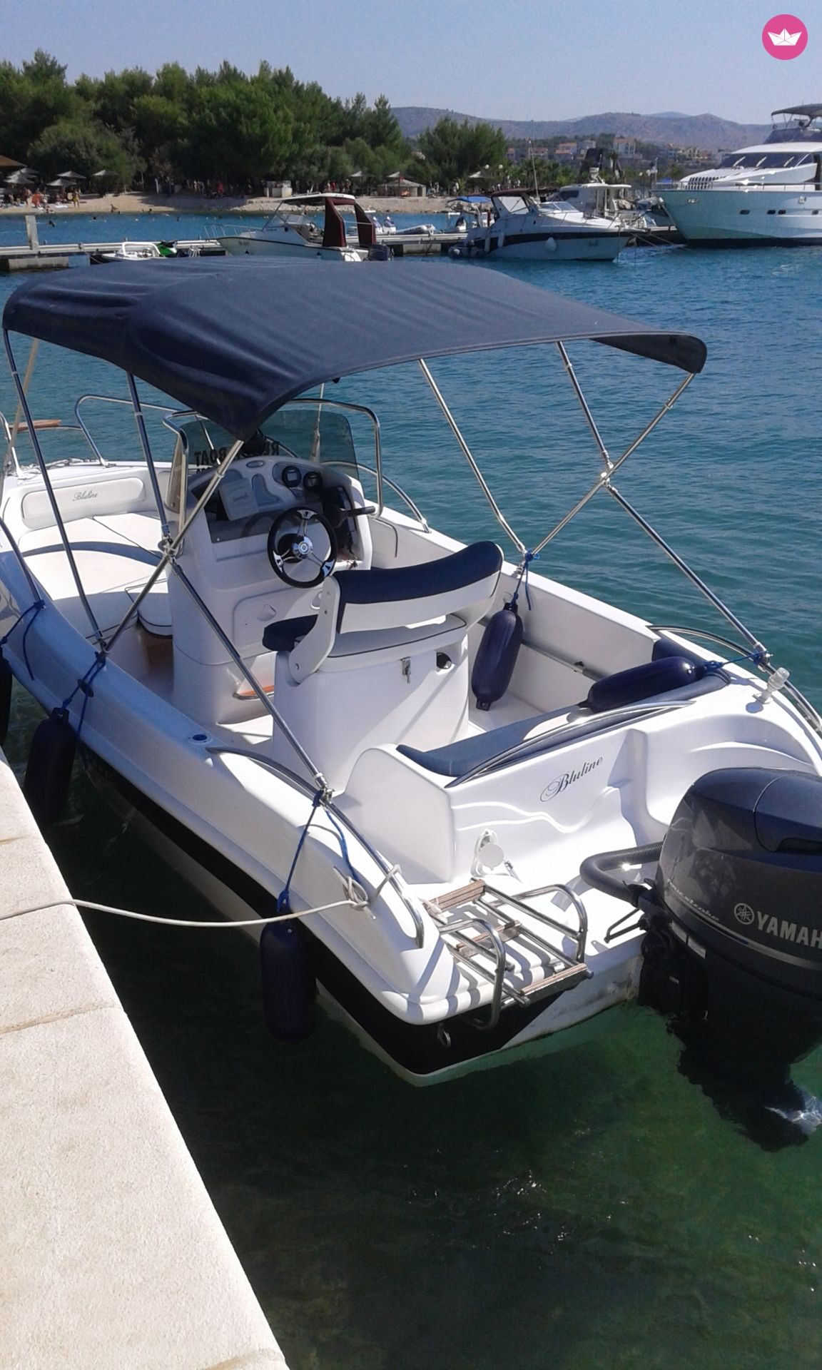 Blue Line 19 Open in Vodice  