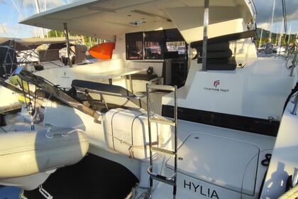 Miete Katamaran Fountaine Pajot Lucia 40 Le Marin