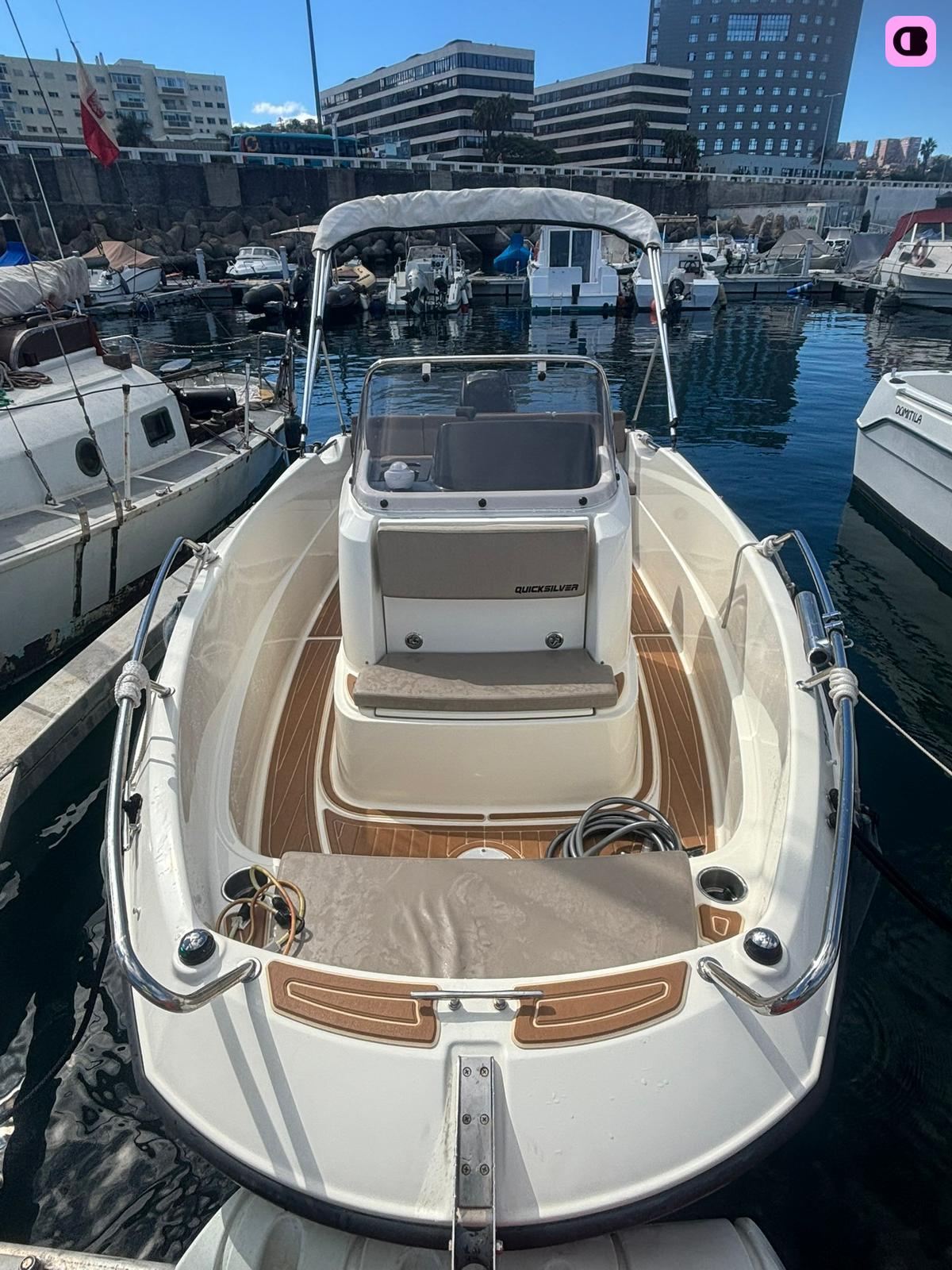 Bateau à moteur Quicksilver Activ 505 Open 25cv 2