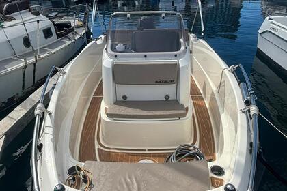 Miete Motorboot Quicksilver Activ 505 Open Pasito Blanco