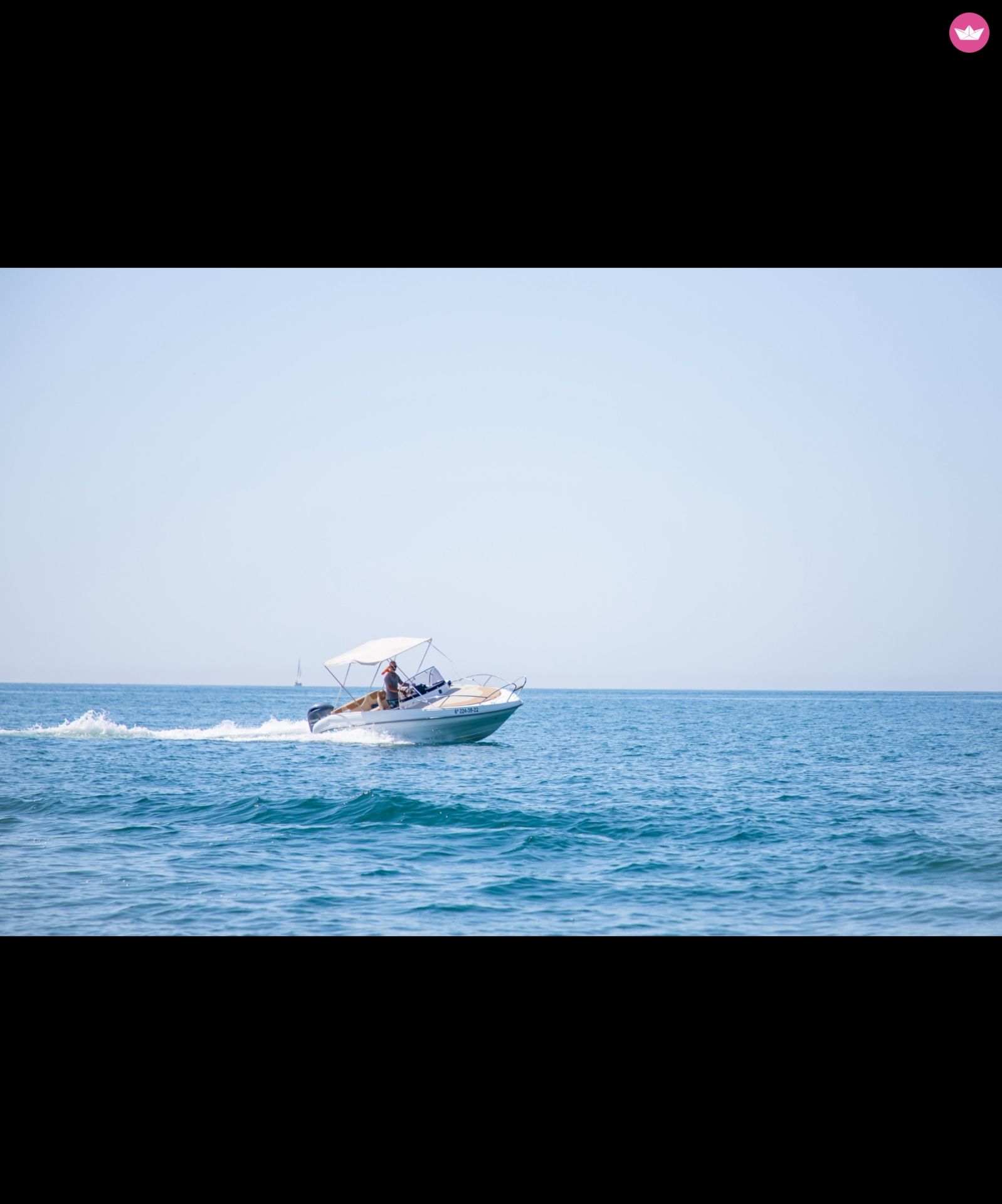 Bateau à moteur Passito 560 80cv 2