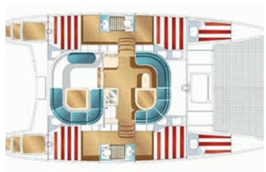 Catamaran Nautitech 40 Boat design plan