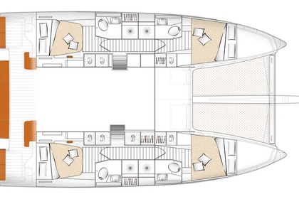 Location Catamaran Excess Excess 14 - 4 + 1 cab. Toulon