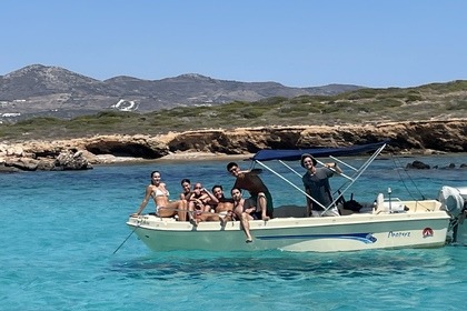 Charter Motorboat Proteus Open 550 Paros