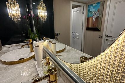 Custom 35 Meters Ultra Luxury Yacht With Her Wide Design Available For Your Great Cruising in İstanbul Bosporus