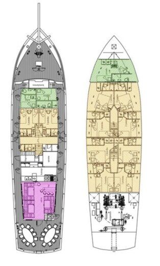 Sail Yacht Unknown Tajna Mora boat plan