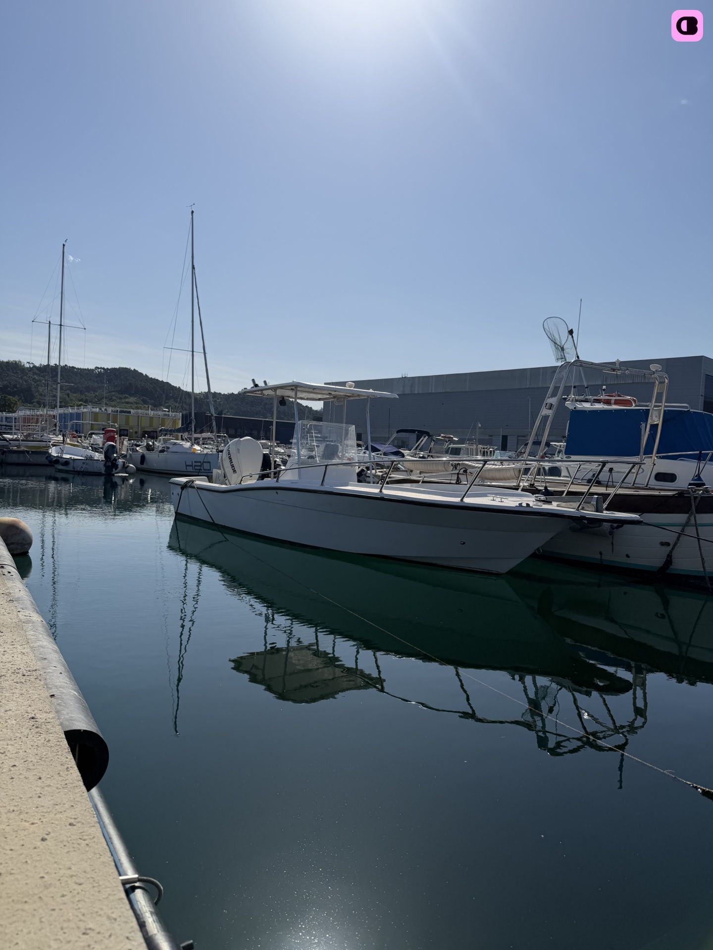 Bateau sans permis Marezeta Anaconda 33cv 2