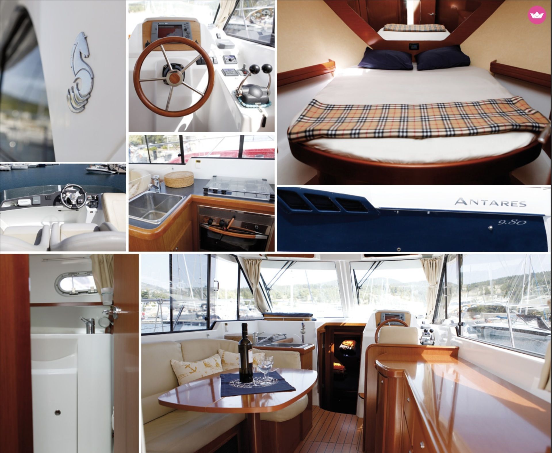 Bateau à moteur Beneteau Antares 9.80 450cv 5
