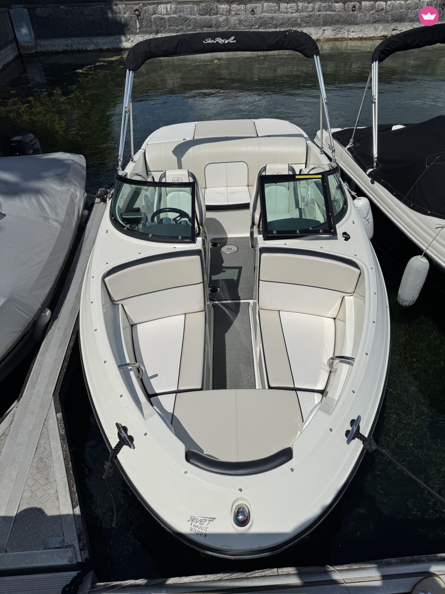 Bateau à moteur Sea Ray 190 Sport 200cv 4