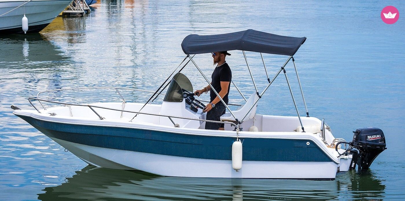 Bateau sans permis  Jeanneau Navy Blue Premium 6 places 6cv 2