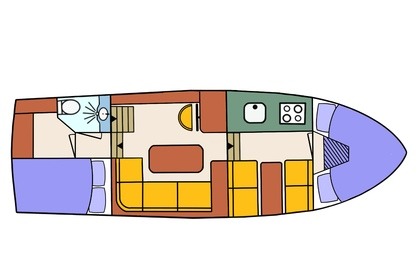 Miete Hausboot Regina Boarnkruiser 1000 Jirnsum