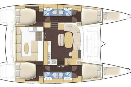 Noleggio Catamarano Lagoon 450F Cugnana Verde