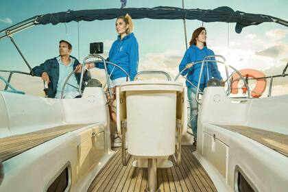 Sail in Santorini's attractions with our Bavaria 44