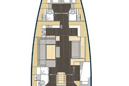 Hyra båt Segelbåt Bavaria Yachtbau Bavaria C57 - 5 + 1 cab. Split