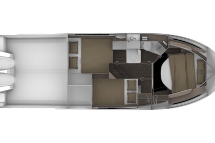 Bateau à moteur Jeanneau 1095 600CV