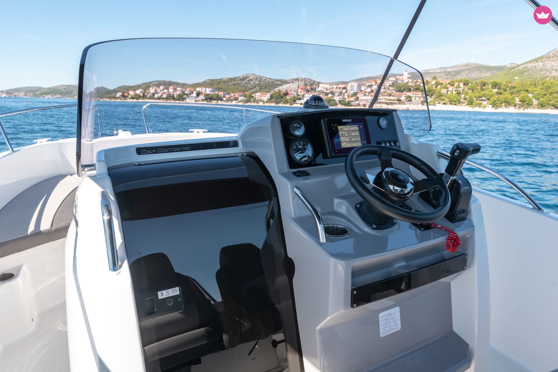 Miete Motorboot Jeanneau Cap Camarat 6.5 Cc Split