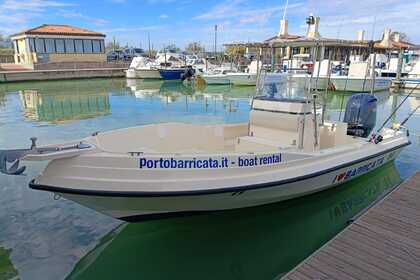 Noleggio Barca a motore Polyform Triakis 21 Open T top Porto Tolle