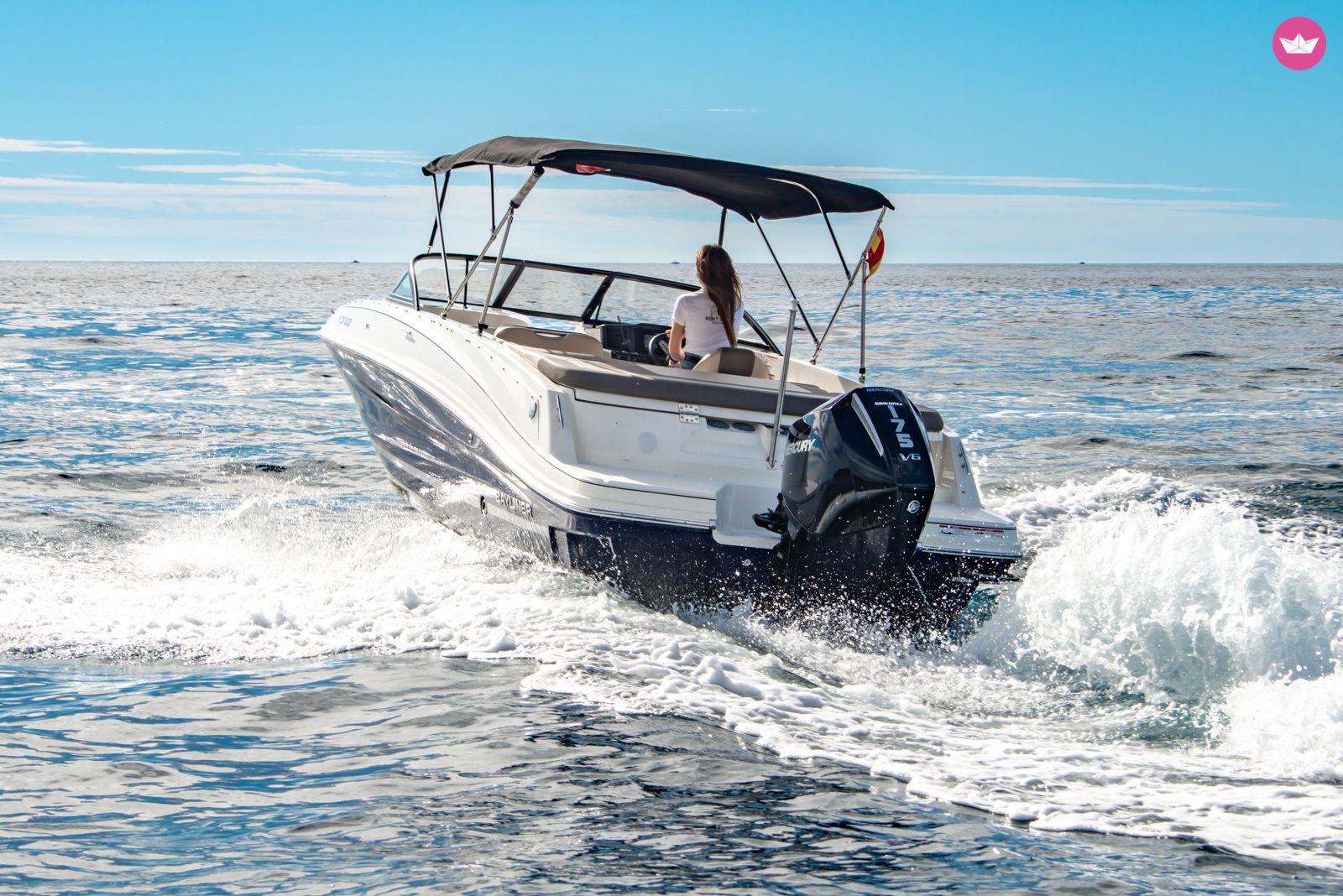 Bateau à moteur Bayliner VR6 OB 175cv 8