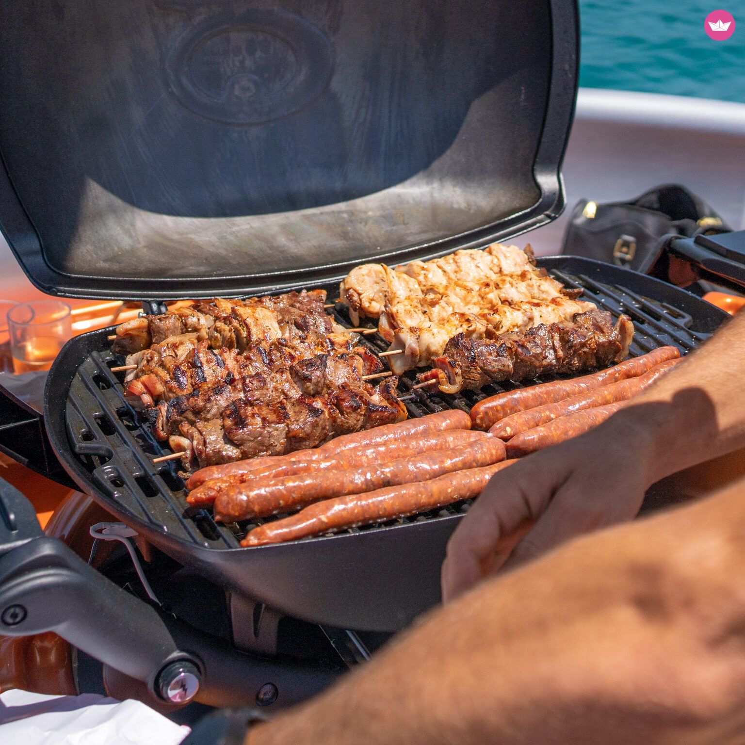 Bateau sans permis Artthink GmbH BBQ-Donut MAXI 6cv 6