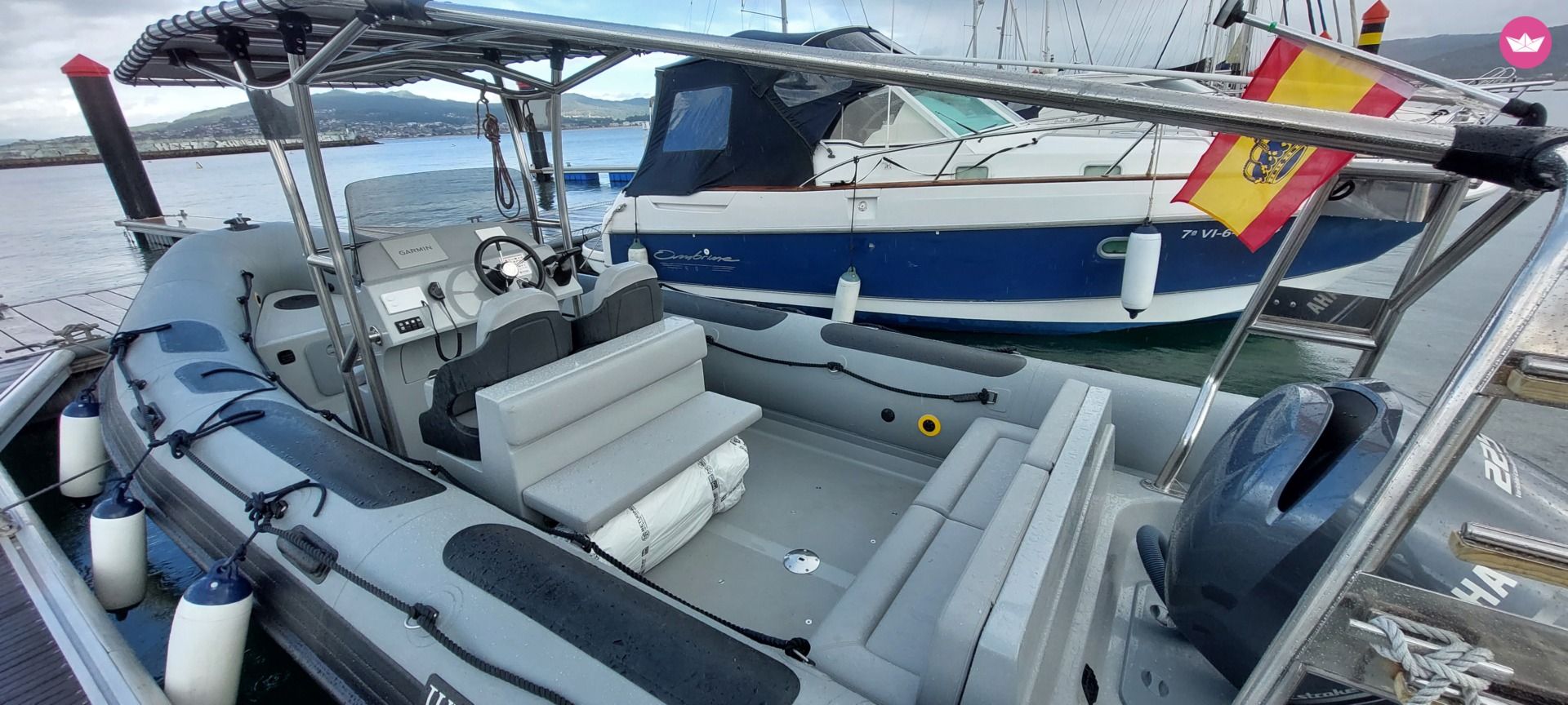 Semi-rigide Vanguard Marine 760 225cv 8