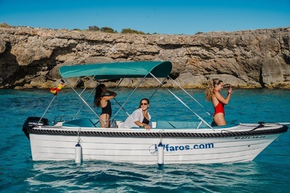 Charter Boat without licence  Marion Open 500 Menorca
