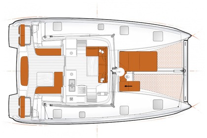 Charter Catamaran  Excess 11 Fethiye