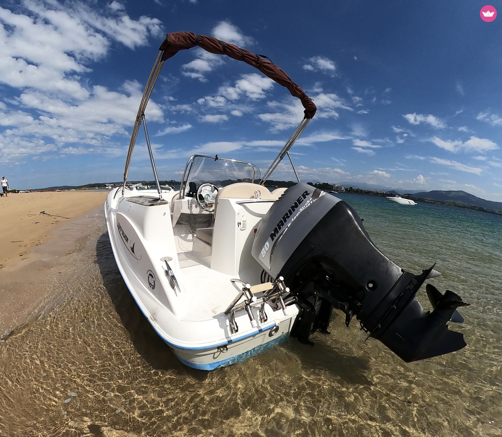 Bateau à moteur Quicksilver 505 Comander 80cv 2
