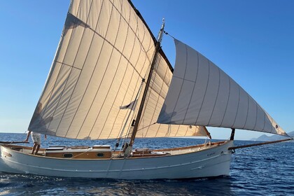 Lateen Sail Boat