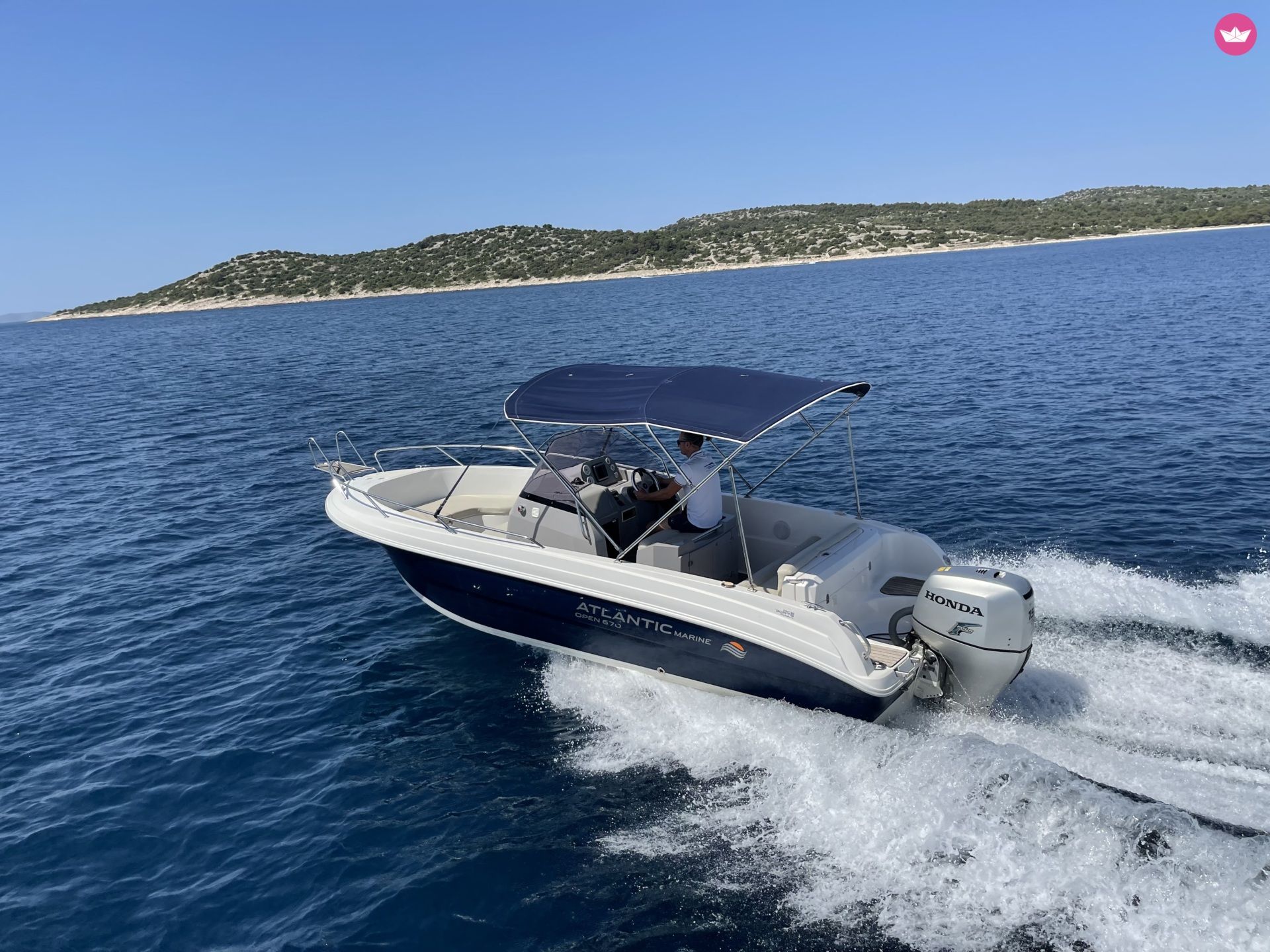 Bateau à moteur Atlantic 670 150cv 5