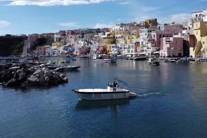 Procida: Excursion en bateau avec plongée en apnée et photos sous-marines