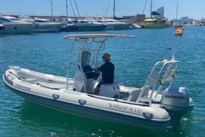 Rental RIB Highfield Coaster 600 Barcelona