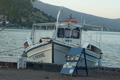 Rental Motorboat Traditional Boat Elounda