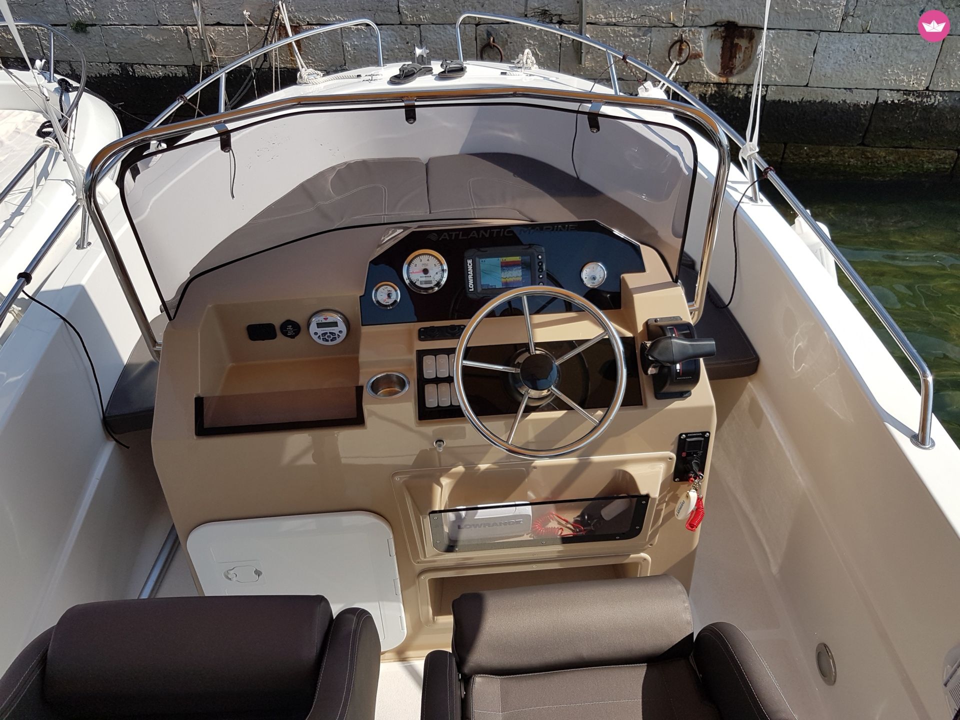 Bateau à moteur Atlatnic Marine Open 530 100cv 4
