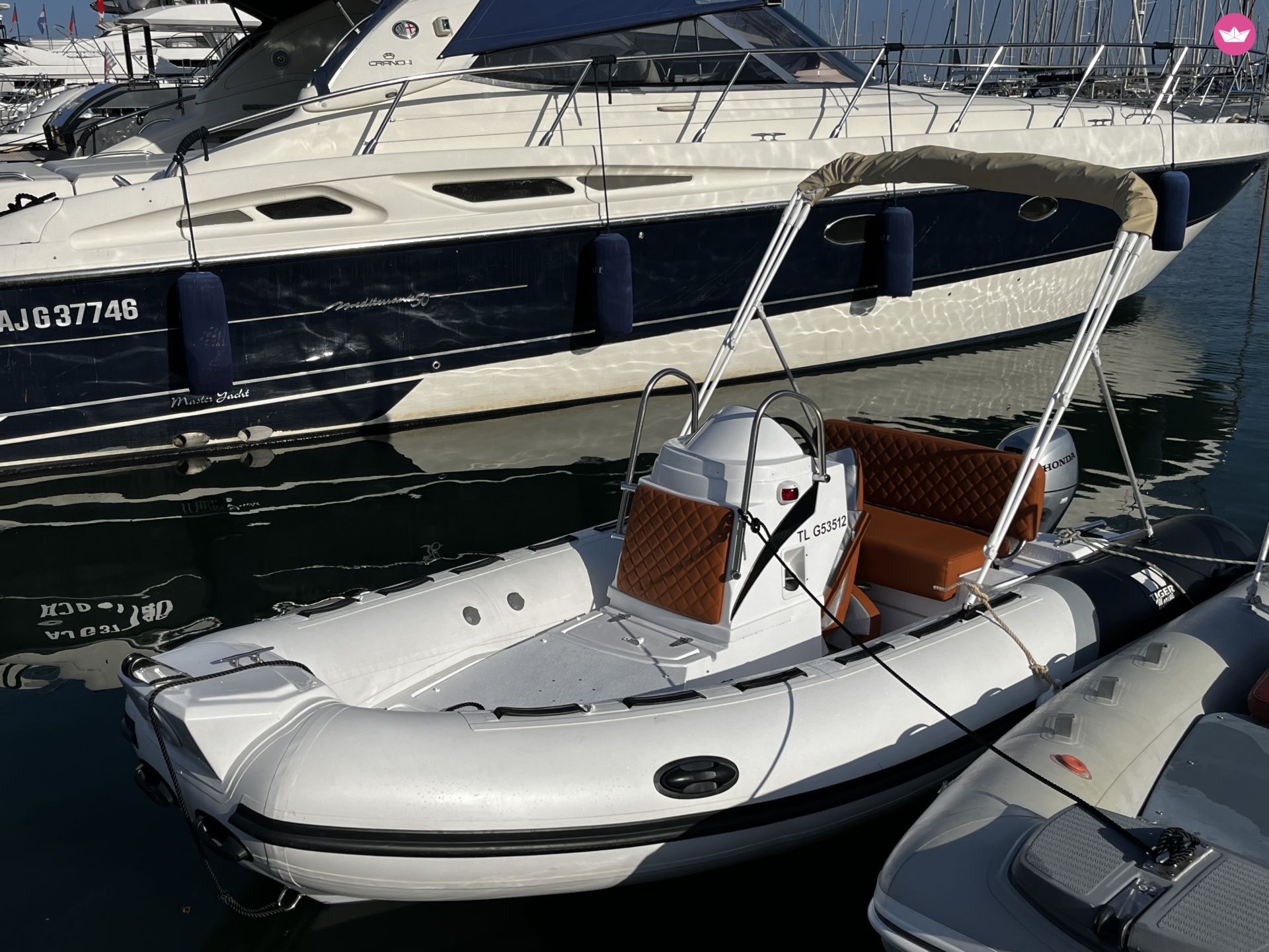 Bateau sans permis  TIGER MARINE SPORTLINE 440 6cv 3