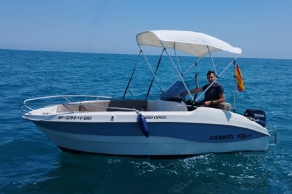 Charter Boat without licence  MARETI 450 OPEN Valencia