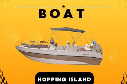 Rental Motorboat Karel Hopping Island taxi Kos