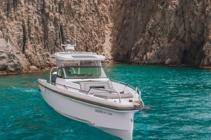 Charter Motorboat Axopar 37 s top Paros